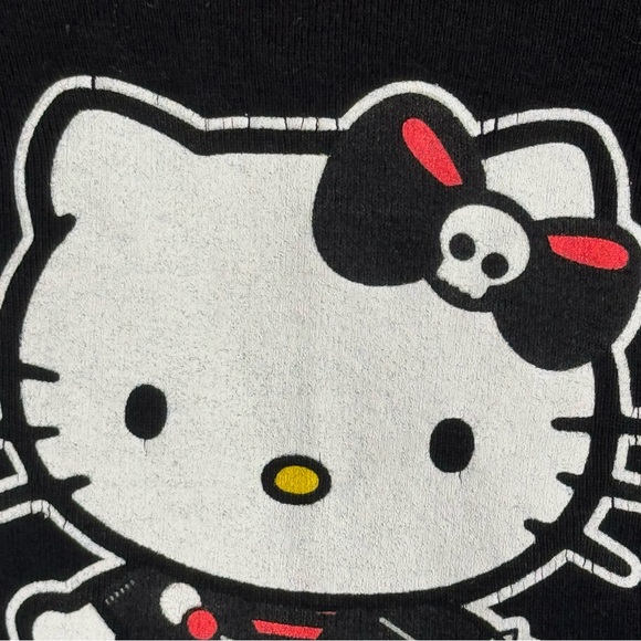 Sanrio Doe Vintage 2001 Hello Kitty Punk Rock Shirt - Picture 8 of 15